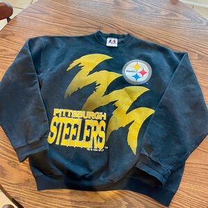 Vintage 1994 Pittsburgh Steelers Black Crewneck